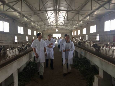 新疆福海县国家级畜禽养殖标准化示范场通过验收